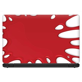 It's A Skin 15.6 inch Laptop Notebook Skin Vinyl Sticker Cover Decal Universal fit for 15.6" (May Require Trimming) HP Lenovo Apple Mac Dell Compaq Asus Acer/Red Stretch Slime Blood