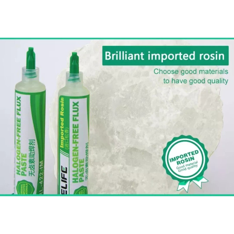 Relife RL-422-IM Flux, Halogen Free 10cc Tube Needle And Plunger