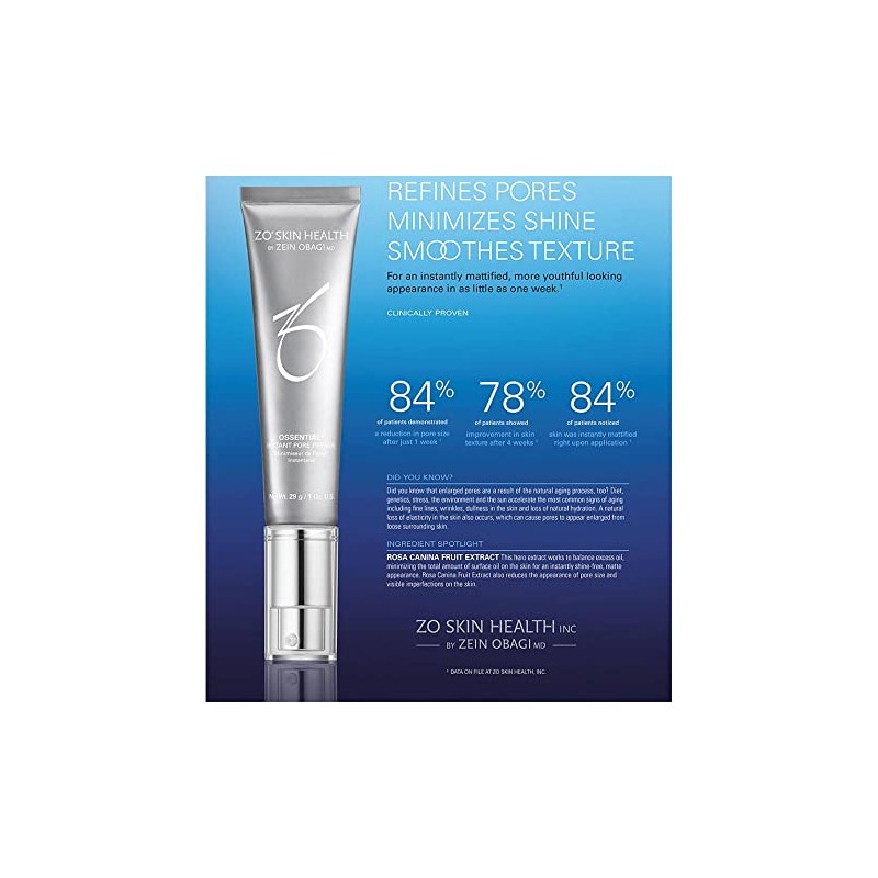 Zo Skin Health Instant Pore Refiner, Sérum para Minimizar Poros,