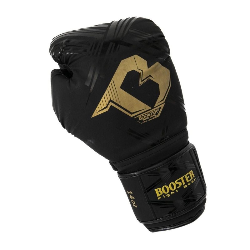 Booster Fightgear Boxing Gloves BFG Alpha Black/Gold - Boxing Gloves