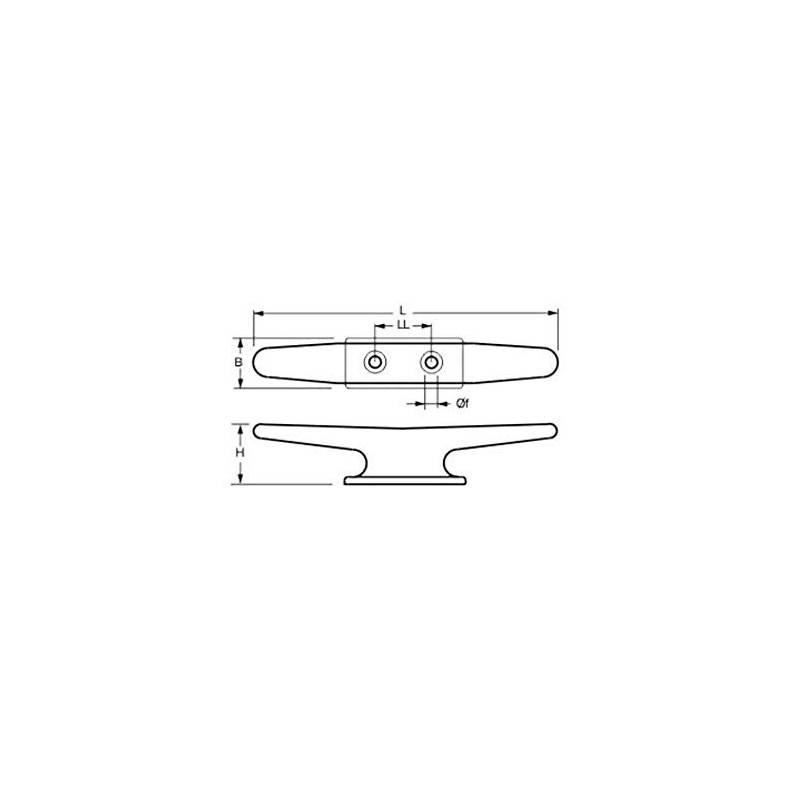 New Marine 4 Nylon Clamps in Black or White, Various