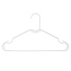 Whitmor Hanger Plastic WHTE 10PK
