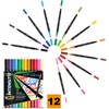 BIC Dual Markers Box of 12 Units, 989695