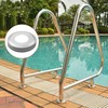 MroMax 1.89inch Dia Escutcheon Cover Plate Base for Ladder Hand