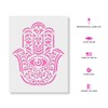 Hamsa Palm Mandala Stencil Template for Walls and Crafts -
