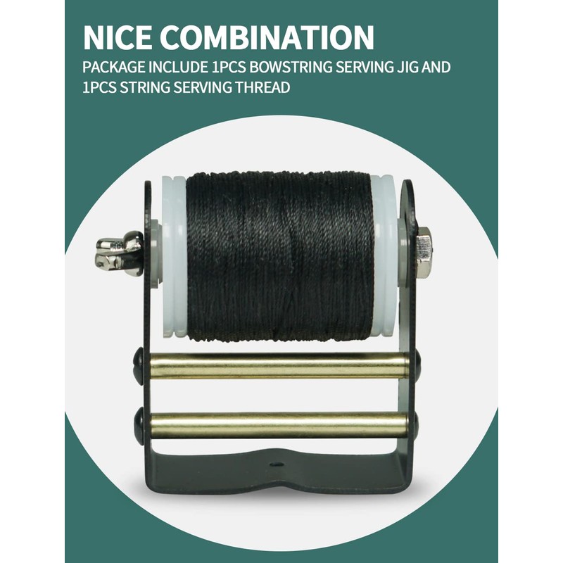 longbowmaker Bow Cord Serving Thread 120 yards/110 m Archery Winding