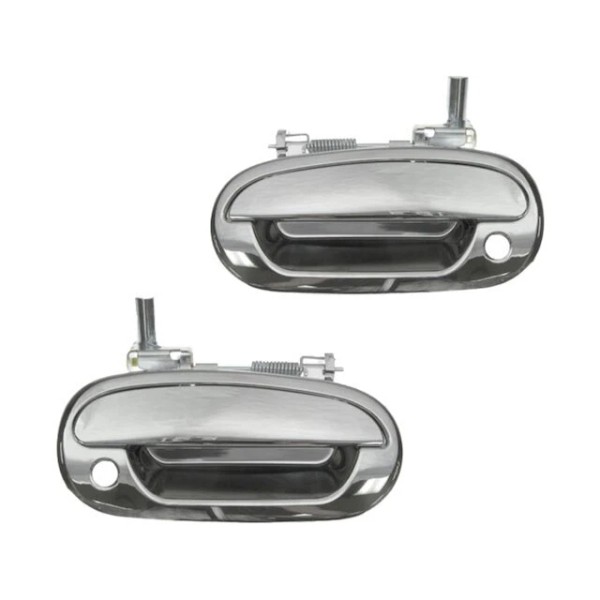TRQ Left and Right Door Handle Set For 1997-1999 Ford