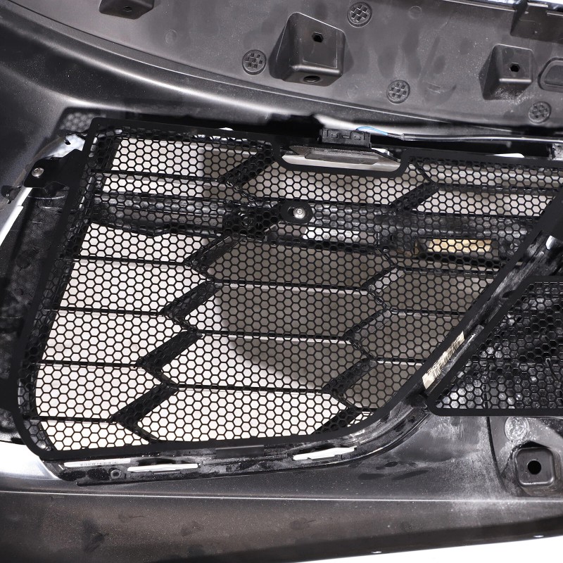 Ynei Black Stainless Side Intake Mesh Grille Insert GUARD Fits