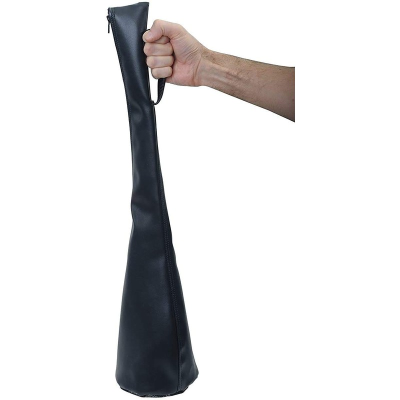 ELEF Toilet Plunger Bag Holder - Heavy Duty Black Universal