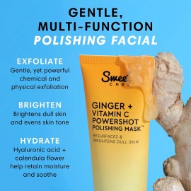 Sweet Chef Ginger + Vitamin C Powershot Polishing Mask - Brightening Face...
