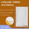 Ceramic Fiber Paper for Kiln Stove Furnace Glass Fusing, 24"