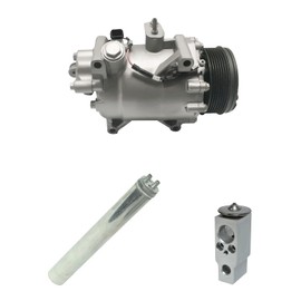 RYC Automotive Air Conditioning Compressor and A/C Clutch Kit KT FB70 (Fits Honda Civic 2.4L 2012-2013; Fits Acura ILX 2.4L 2013, 2014, 2015)