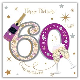Happy 60th Birthday Greeting Card By Talking Pictures Greetings Cards