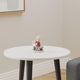 Precious Moments 201027 Santa, I’ve Been Mostly Good Bisque Porcelain Figurine, One Size, Multicolored