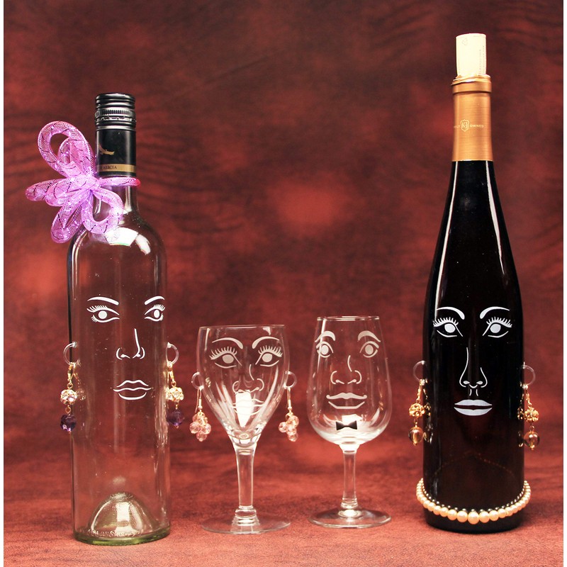 Armour Products 21-1604 Etch Over N Over Stencil, Faces