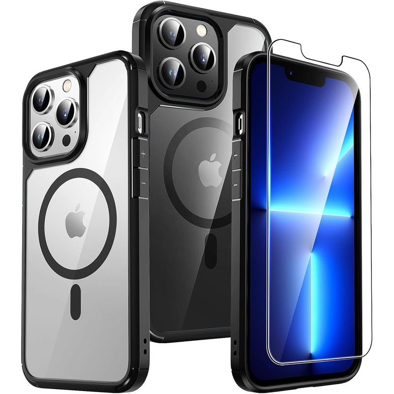 TAURI Funda para iPhone 15 6.1 Pulgadas con Mica -