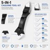 5-in-1 Silicone Caulking Tool Kit for Sealant Finishing – Reusable