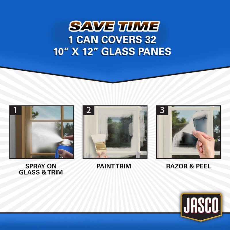 JASCO® Aerosol Mask & Peel, 14 oz., Alternative to Painter’s