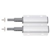 HOJLKLD Double Push to Open Door Latch, 2 Pack Magnetic