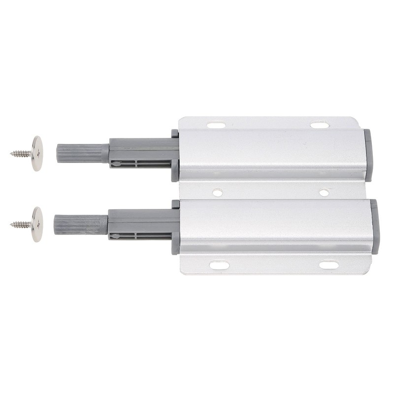 HOJLKLD Double Push to Open Door Latch, 2 Pack Magnetic