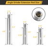 5/8"-11 Angle Grinder Extension Rod Kit, for Angle Grinder Car