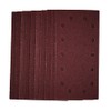 Draper 55805 1/2 Sanding Sheets with Hook and Loop, 40 Grit (Pack of 10), Red, 115 x 230mm
