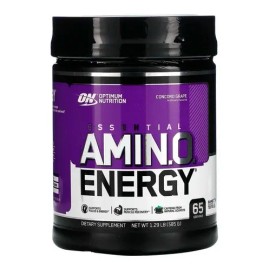 Suplemento En Polvo Optimum Nutrition Amino Energy Sabor Uva En Bote De 585g