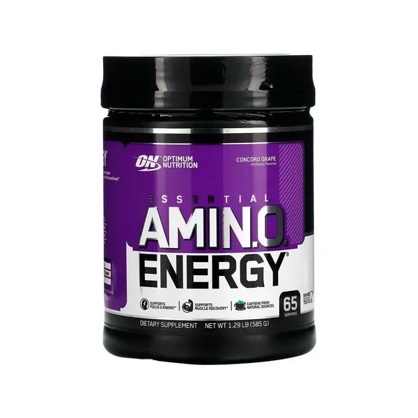 Suplemento En Polvo Optimum Nutrition Amino Energy Sabor Uva En