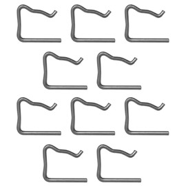 Common Rail Injector Leak Off Retaining Clips, 10pcs Fuel Leak Off Pipe Clips Injector Leak Seal Clamp for Ford Peugeot Citroen Renault VW Volkswagen Jaguar Car Fuel Pipe Kit