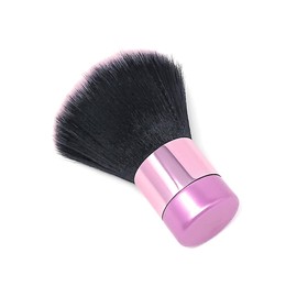 Luxurious and Very Large Soft Fluffy Powder Brush, Spray Tan Finishing Powder Tool, Large Kabuki Brush, Multipurpose Face and Body Barber and Beauty Brush, Large Kabuki Brush by BevyGold (Pink)