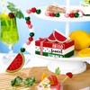6 Pcs Watermelon Tiered Tray Decor Rustic Watermelon Summer Decor