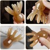Fokmuaex 2pcs Octopus Massager Comb - 8-Legged Resin Gua Sha