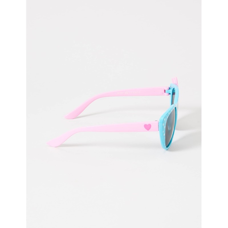 Eyelevel Girl's Bow Sunglasses, Turquoise, One Size UK