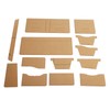 13 Pcs Leather Wallet Template Transparent Clear Acrylic Leather Template