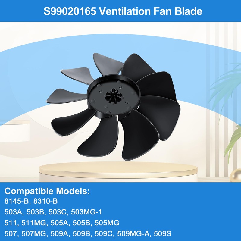 S99020165 Ventilation Fan Blade – Durable Replacement Blower Wheel for