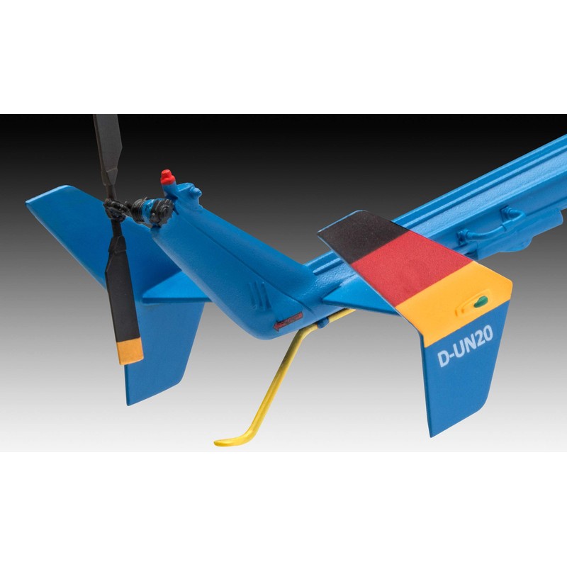 Revell 03877 EC 145 Builders' Choice Helicopter Model Kit 1:72,