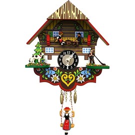 Alexander Taron ENGSTLER Battery - Operated Cuckoo Clock - Mini Size
