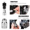 High Strength 4-Piece Bicycle Cassette Tool Set with 3-in-1 Cassette