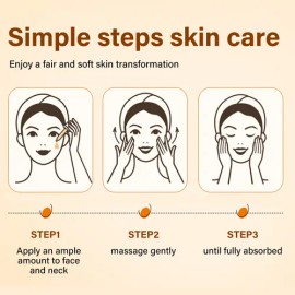 Serum Facial Brillante Con 20% Vitamina C Ácido Hialurónico
