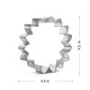 COOKIECUTTER.COM Large Sunflower Cookie Cutter 4.5 Inch –Tin Plated Steel