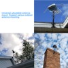 Yeceny Outdoor Antenna/Weather Station Adjustable Mounting Pole with Extension Universal