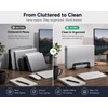UGREEN Vertical Laptop Stand Aluminum Alloy Adjustable Holder for Desk