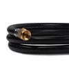 LUIXINFQIZZ 6FT Propane Regulator Adjustable, High Pressure Propane Regulator Hose
