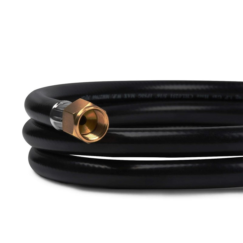 LUIXINFQIZZ 6FT Propane Regulator Adjustable, High Pressure Propane Regulator Hose