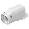 Inaba Denko LDW-90-W Cosmetic Plumbing Cover, Wall Corner, Wall Removal,