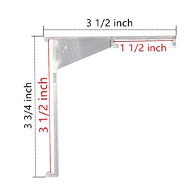 Valance Clips 4 Pcs Clear Vertical Blind Installation Bracket with Built in Valance Clip Outside Mount Dirsty Cover Holder Clips