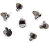 Hocansen 50 PCS 5mm Shelf Pins Bracket Style Shelf Support