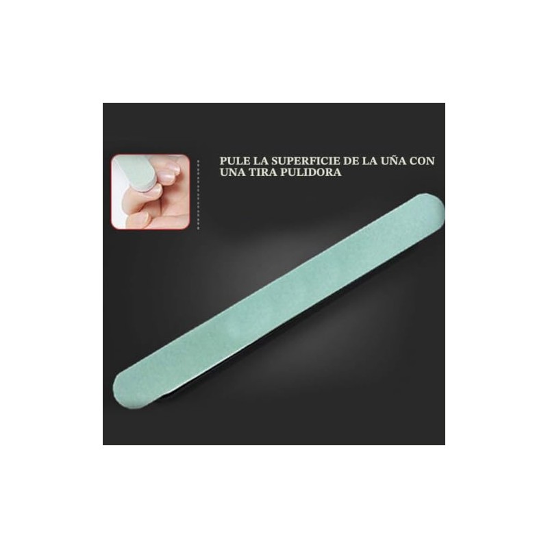 Juego de Limas de Uñas en Gel, Kit de Herramientas