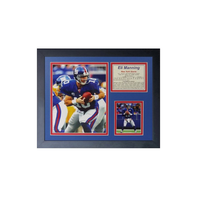 Legends Never Die Eli Manning Home Collage Photo Frame, 11"