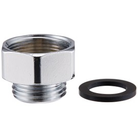 Sanei Faucet PT25-2 (Connecting Adapter for TOTO Shower Hoses) Shower Adapter (For Large Diameter Combination TOTO Faucets)